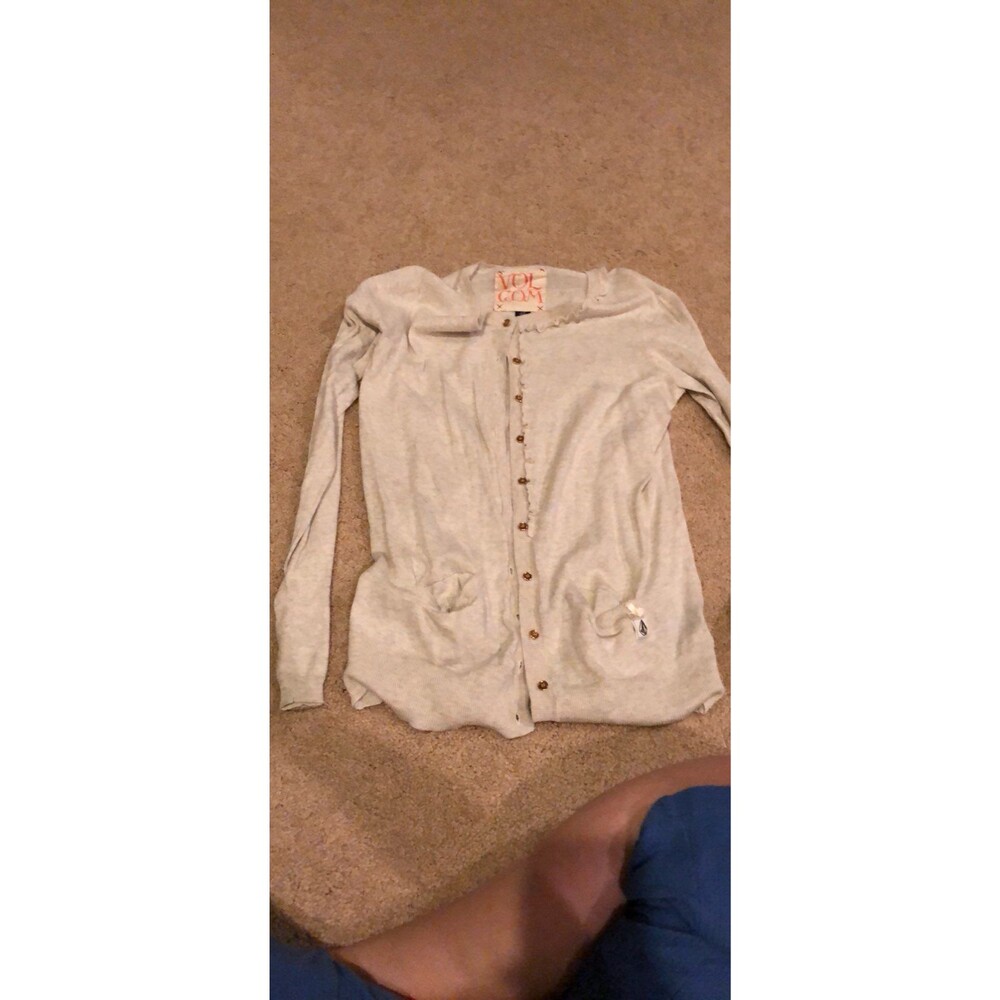 Volcom light Weight cardigan sweater